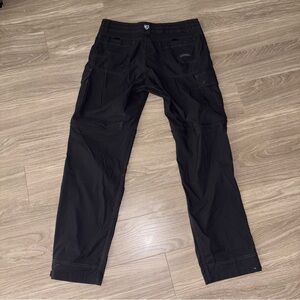 Kuhl Renegade Convertible Pants Men 34x32Gray Stealth Zip Off Hike Outerwear